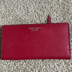 Kate Spade Cameron Wallet Red